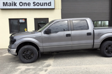 2010 Ford F-150 with professional window tint in North Bay